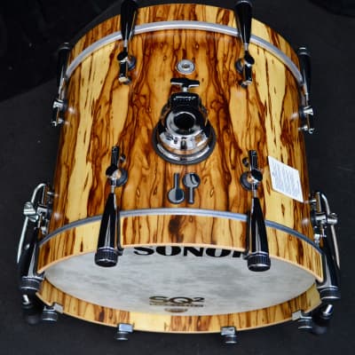 Sonor 18/12/14" Vintage Beech SQ2 Drum Set - African Marble image 4