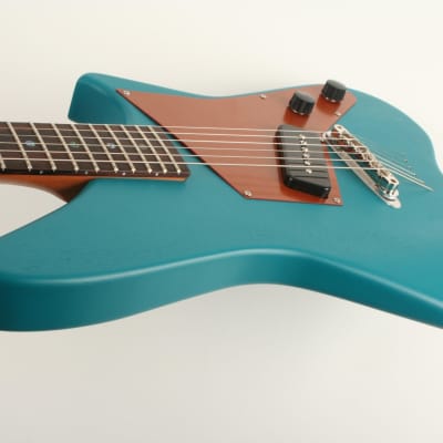 Pawar Guitars Astrogator Reef Blue Satin image 11