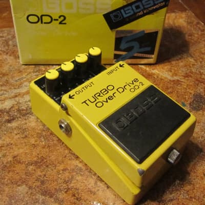 Boss Roland OD-2 Turbo Overdrive Vintage Guitar Effect Pedal