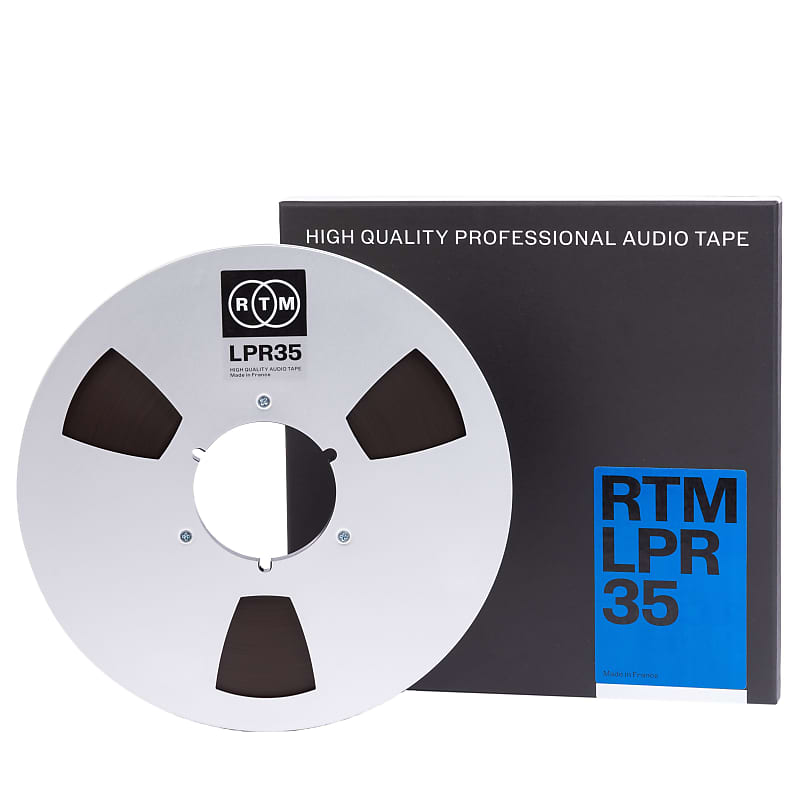 Recording The Masters LPR35 Long-Play Studio Tape ¼&quot; 1100m (Metal Reel) - Tape  			