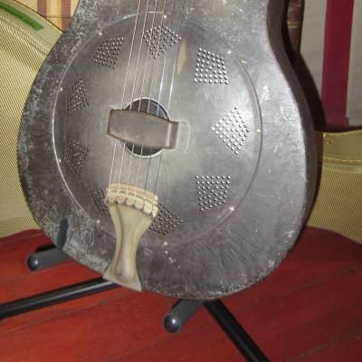 1931 National  Duolian Resonator  Green/Grey Frosted for sale