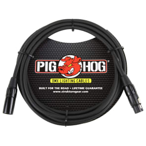 Pig Hog PHDMX10 3-Pin DMX Cable - 10'