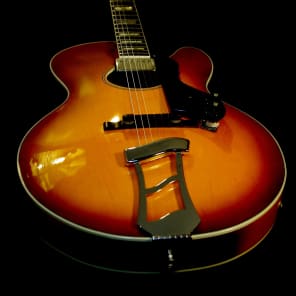 Hagstrom JIMMY D'AQUISTO  1978 Amber Sunburst. EXTREMELY RARE. D'Angelico Trained Builder. BEAUTIFUL image 7