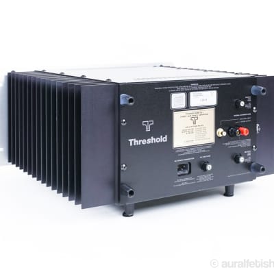 Vintage Threshold SA/1 // 160 Watt STASIS Amplifier Monoblocks / Original boxes & Manuals / Serviced image 9