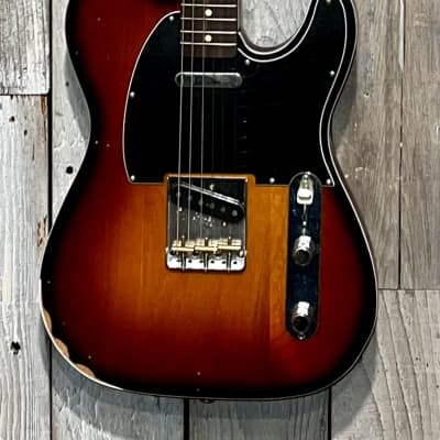 2024 Fender Jason Isbell Signature Custom Telecaster, Road Worn Chocolate Sunburst, Includes FREE Fender Hard Shell Case ! image 2