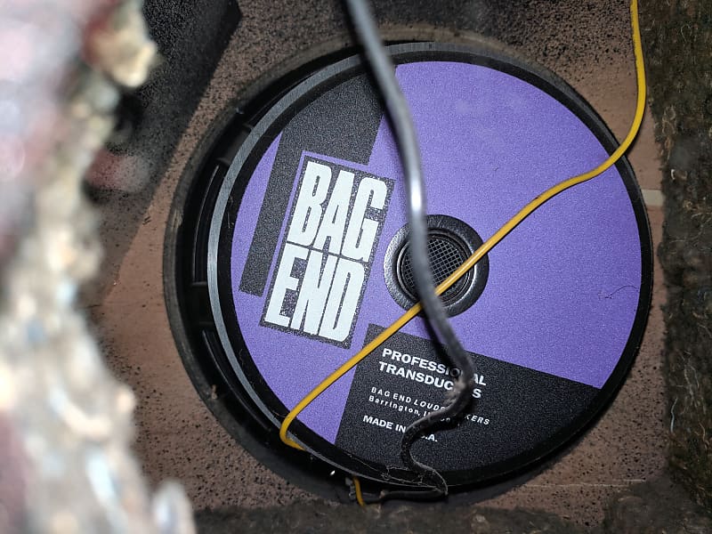 Bag End Q10X-D 4x10” (1xCoaxial) Deep Red Bass, Guitar Speaker