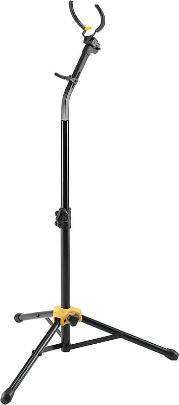 Hercules Stands DS730B Tall Alto/Tenor Saxophone Stand with Auto Grip System image 1