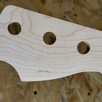 Luthier Made Jazz bass neck - Natural image 2