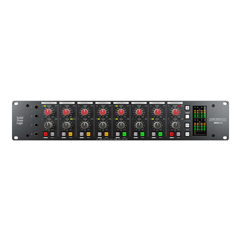 SSL Solid State Logic Pure Drive Octo - Studio Preamp  			