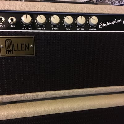 Allen Chihuahua 10w Tube Head  Tan w/ Reverb and Extra NOS Glass 6L6 or El34 image 2