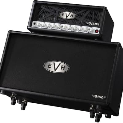EVH 5150III 2X12 Cabinet, Black image 1