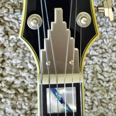 D'Angelico Deluxe DC LE Semi Hollow Guitar w/Case Matte Sapphire, DADDCSAPSNS image 12
