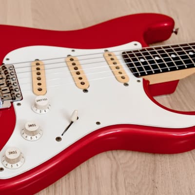 1991 Fender Stratocaster Model ST-500VR Candy Apple Red, Japan MIJ 