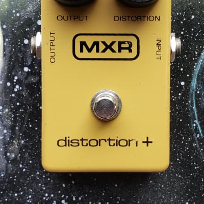 MXR Distortion plus + bud box 1974 Script logo original analog usa