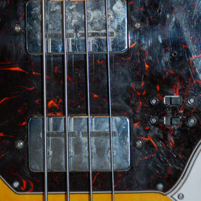 Kawai/Mayfair Electric Jazz Bass Copy with Case image 10
