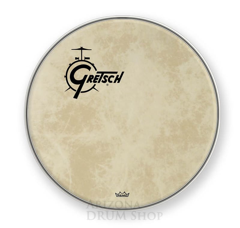 Gretsch Gretsch 20 inch bass head, fiberskyn, Offset logo image 1