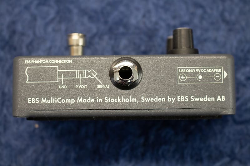 VERY RARE EBS MultiComp V1 1998 Boutique Bass Effects Pedal