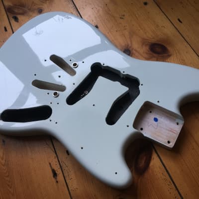Fender Squier Vintage Modified Mustang Guitar Body Indonesia 2019 Sonic Blue image 4