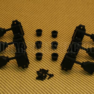 WJ-44-3B  Wilkinson 3x3 Black Vintage Tuners for Gibson/Epiphone Les Paul SG