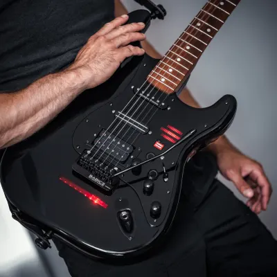 K.I.T.T-R Mod Fender® Stratocaster Black, The Knight Rider Strat image 5