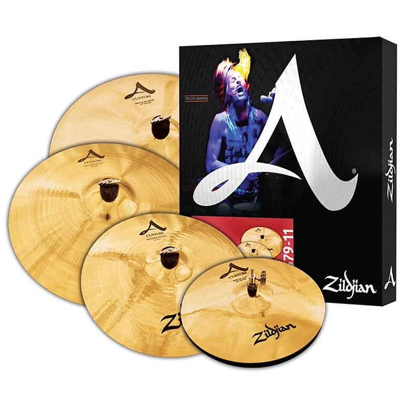 Zildjian A Custom Cymbal Set with a FREE 18-Inch Crash image 1