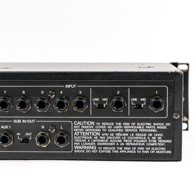 Yamaha MV-802 8-Channel Line Mixer Rackmount image 7