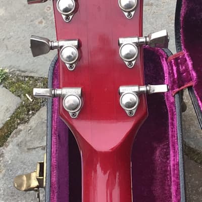 1974 Gibson Dove  Cherry Sunburst image 16