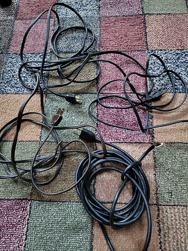 Vintage original power cords Marshall fender blackface Reverb