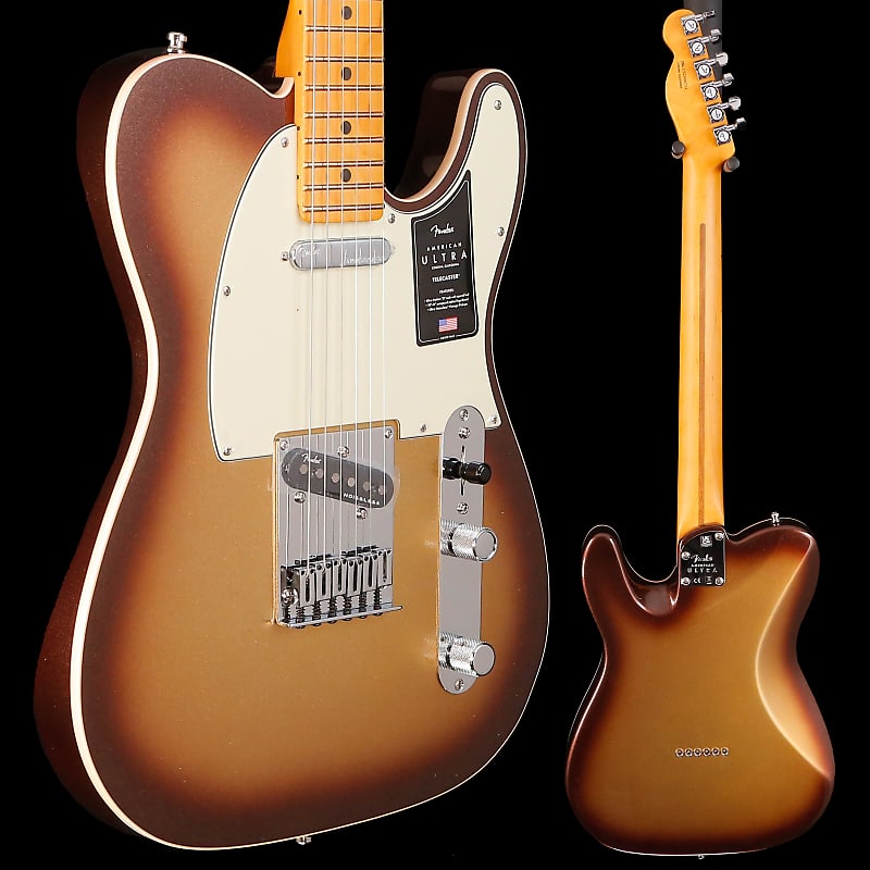 Fender American Ultra Telecaster, Maple Fingerboard, Mocha Burst image 1