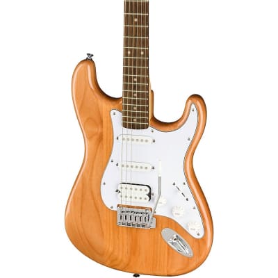 Squier Affinity Series Stratocaster HSS Limited-Edition Electric Guitar Natural image 5