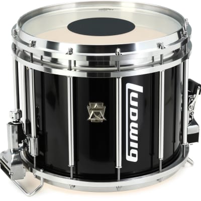 Ludwig LUMS14PB Ultimate Marching Snare Drum - 14 x 12 inch - Black image 1