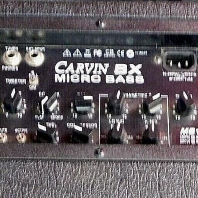 Carvin MB12 250W Micro Bass Amp Combo! 3-Way 12! Only 30 lbs