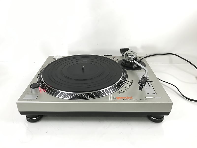 Gemini XL-500 ターンテーブル Vintage Gemini XL-500 II Turntables And Gemini Coffin Road