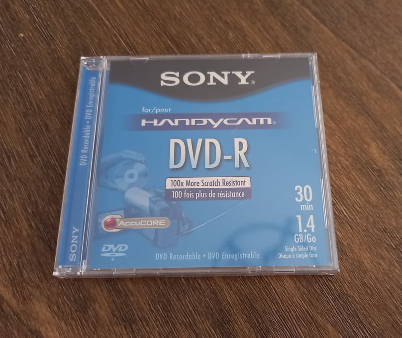 Sony Handycam DVD-R / Recordable Disc 10 PACK NEW on sale SEALED 1.4 GB *2 packs*