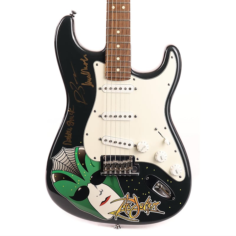 Fender The Joker Standard Stratocaster Steve Miller Collection Black image 1