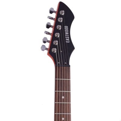 Eastwood Guitars Stormbird - Cardinal Red - Non Reverse! Offset Electric Guitar - NEW image 5