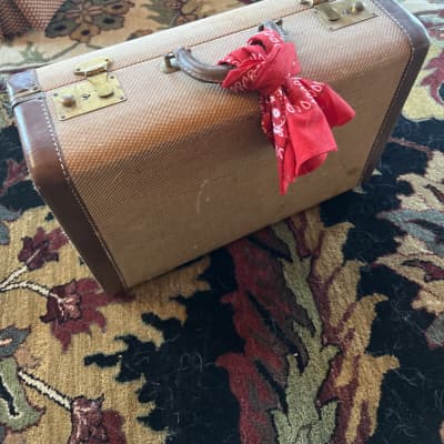 Suitcase Tweed 5F1 Champ Clone 10” Jensen Combo Amp image 3