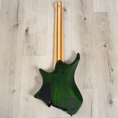 Strandberg Boden Original NX 8 Headless Multi-Scale 8-String Guitar, Earth Green image 5