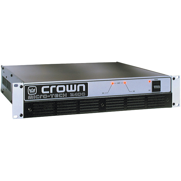 Crown Micro-Tech 2400 Power Amplifier image 1