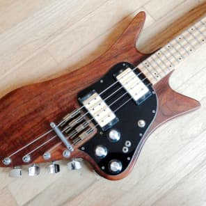 1970s Bunker Pro-Bass Vintage Electric Bass Guitar Pro Line Dimarzio w/ hsc image 1