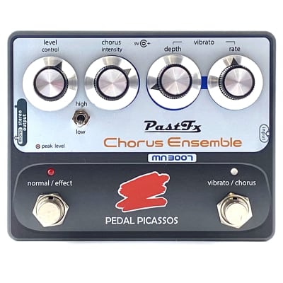 PastFx Chorus Ensemble MN3007 BBD Ltd Edition Pedal Picasso Version ( Ce-1  / Ce 1 / Ce1 Clone )