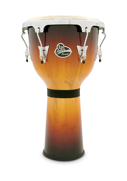 Latin Percussion LPA632-VSB Aspire Accents 12.5" Wood Bowl-Shaped Djembe image 1