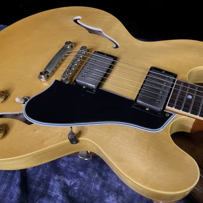 OPEN BOX 2022 Gibson Custom 1959 ES-335 Reissue Murphy Lab Ultra Light Aged Natural - Authorized Dealer 8.3lbs - SAVE! G00586 image 6