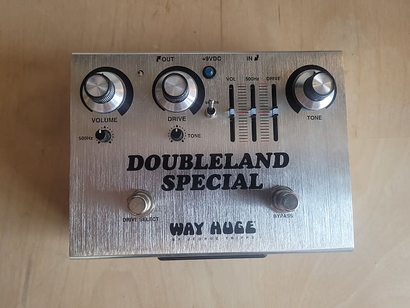 Way Huge WHE212 Doubleland Special Overdrive signed by Joe Bonamassa 2018 -  2019 - Silver | Reverb UK