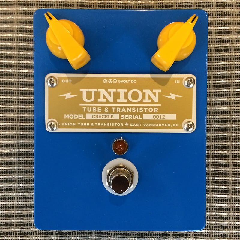 Union Tube & Transistor Crackle Treble Boost | Reverb Canada