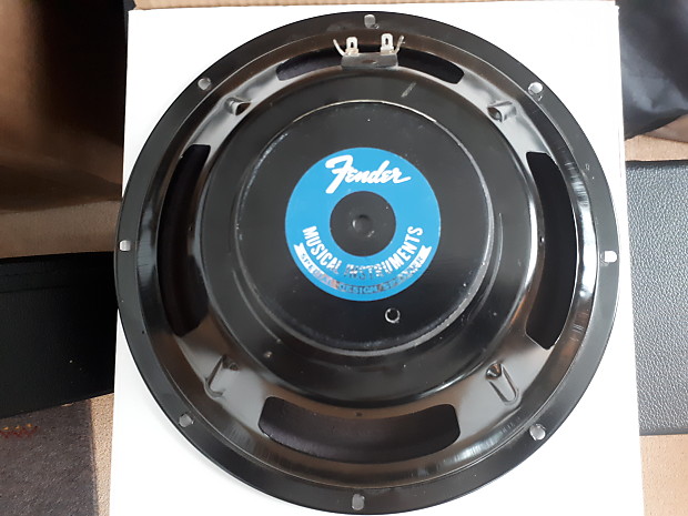 Fender blue label cheap speaker 12