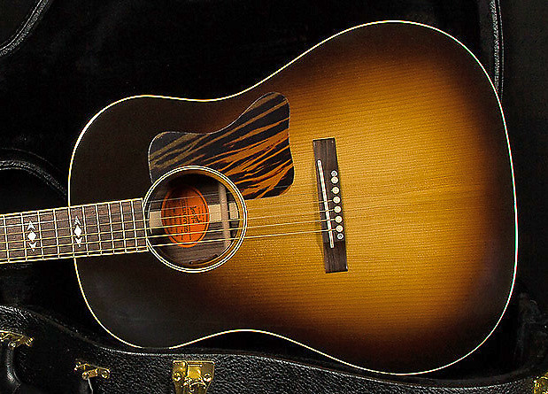 Gibson Limited Edition Luthier's Choice Advanced Jumbo AJ +BAGGS Vintage SB