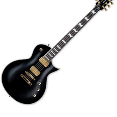 ESP LTD Deluxe EC-1000 Fluence Black Guitar | Reverb