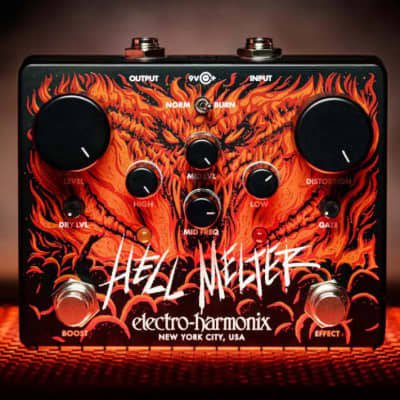 Electro-Harmonix Hell Melter Advanced Metal Distortion | Reverb