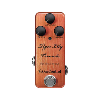 One Control Tiger Lily Tremolo Pedal for sale